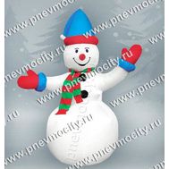  Надувной Снеговик С шарфом, фото 1 