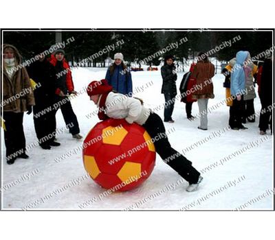 Аттракцион Зимний мяч Футбольный, фото 1 