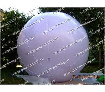  Рекламный шар Аэростат Белый 3 м, фото 1 