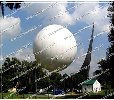  Рекламный шар Белый 2 м, фото 1 