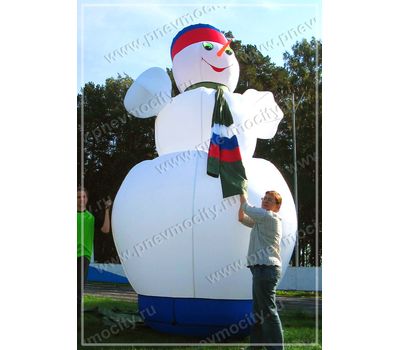  Надувной Снеговик Огромный, фото 1 