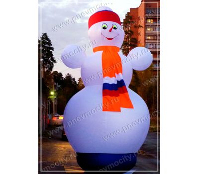  Надувной Снеговик Стилизованный, фото 1 