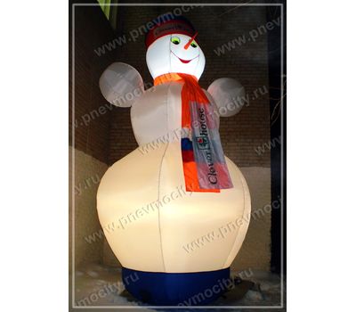  Надувной Снеговик С подсветкой, фото 1 