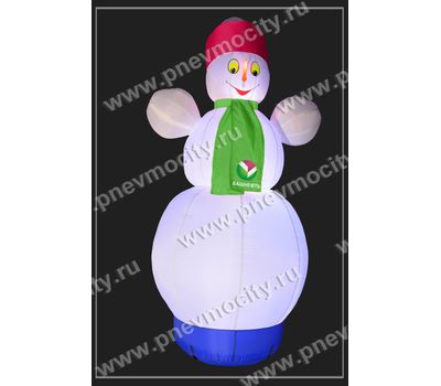  Надувной Снеговик. Стилизованный "Башнефть", фото 4 