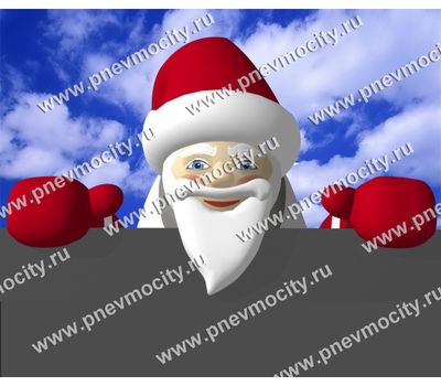  Большой Надувной Санта Клаус на крышу, фото 1 