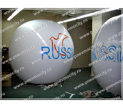  Рекламный шар Аэростат Газовый RUSSIA, фото 1 