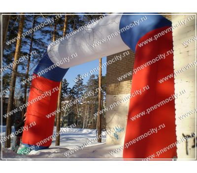  Надувная арка Российский флаг, фото 1 