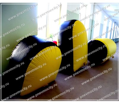  Пневмоконструкции для пейнтбола "Желто-черные", фото 1 