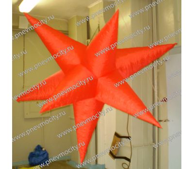  Надувная фигура Звезда Красная 2,5 м, фото 1 