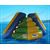  Горка Пирамида Желто-зеленая 4 х 2,5 м, фото 1 